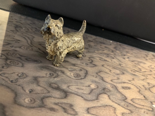 Viennese Bronze West Highland Terrier Dog