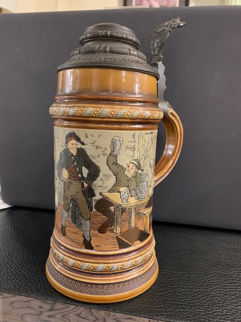 Victorian Mettlach Stein