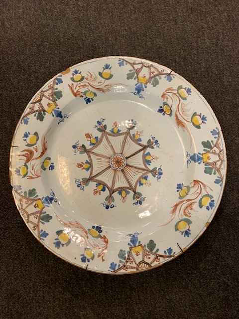 Early Tin Glazed Charger