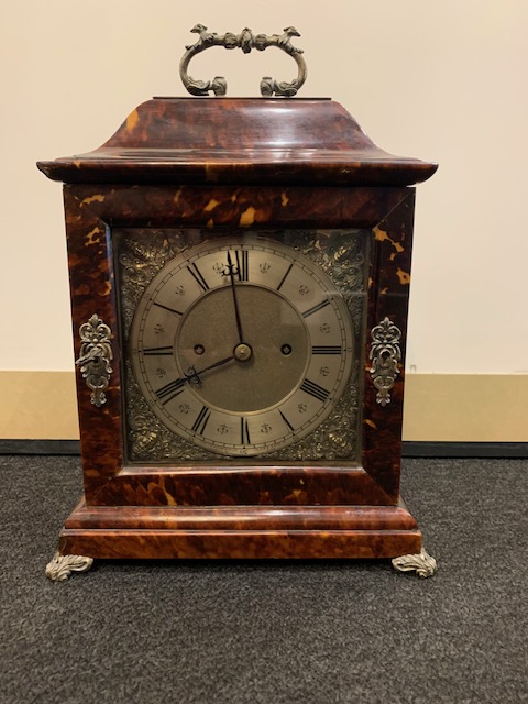 Antique Tortoise Shell Clock